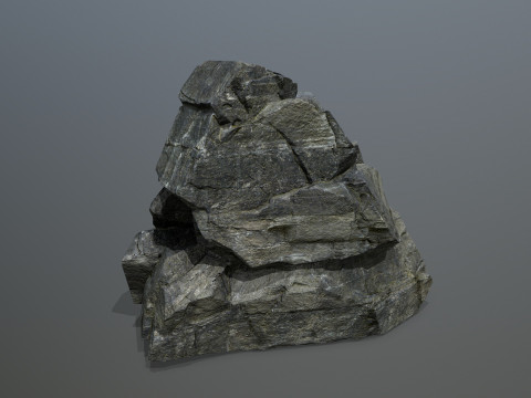 Cliff rocks 3D Model
