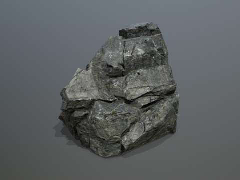 Cliff rocks 3D Model