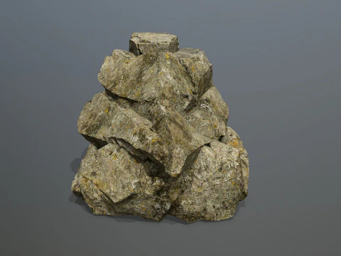 Forest rocks 3D Model