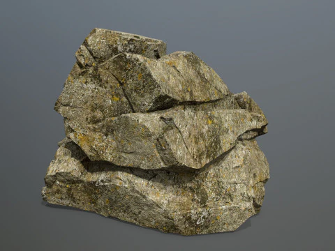Forest rocks 3D Model