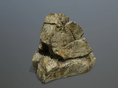 Forest rocks 3D Model