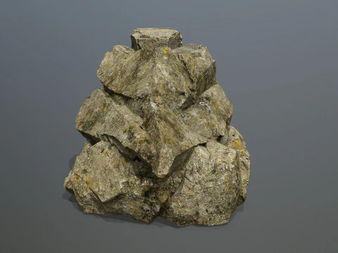 Forest rocks 3D Model