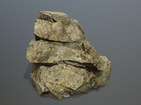 Forest rocks 3D मॉडल
