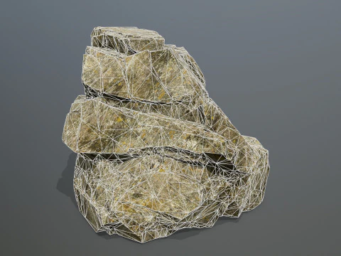 Forest rocks 3D Model