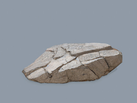 Desert cliff rocks 3D Model