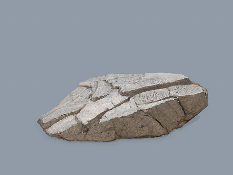 Desert cliff rocks 3D Model