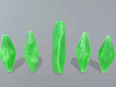 Crystals 3D Model