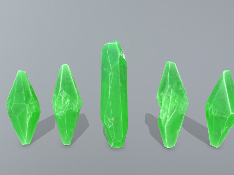Crystals Modelo 3D