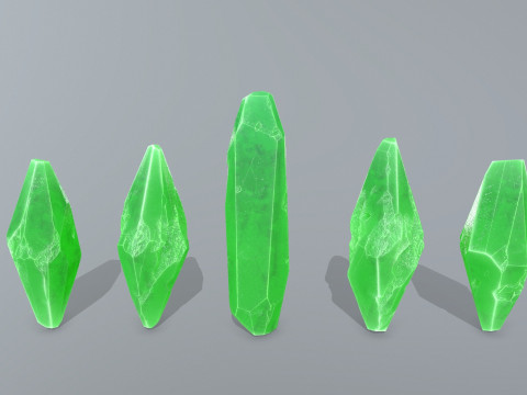 Crystals Modelo 3D