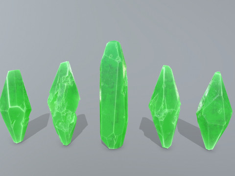 Crystals Modelo 3D