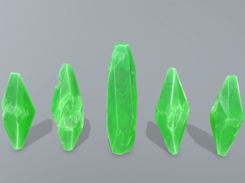 Crystals Modelo 3D