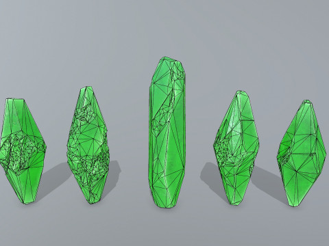 Crystals Modelo 3D