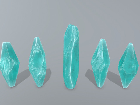 Crystal set 3D Модель