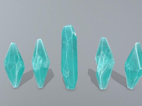Crystal set 3D Модель
