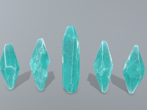 Crystal set 3D Модель