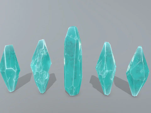 Kristallset 3D Modell