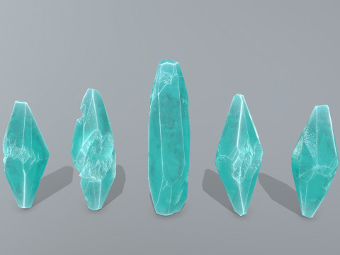 Crystal set 3D Модель