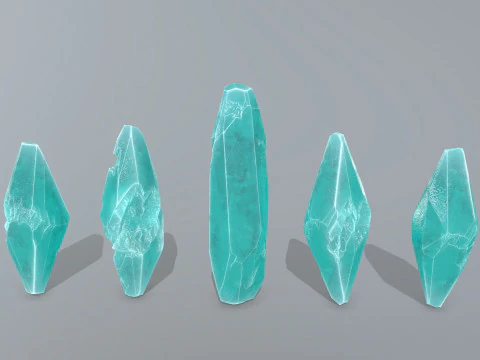 Kristallset 3D Modell