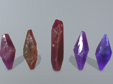 Crystal set 3Dモデル