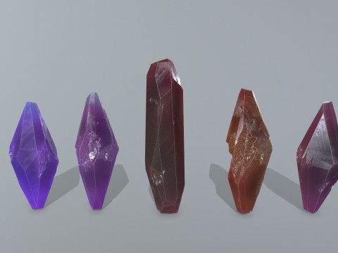 Crystal set 3D 模型