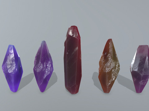 Crystal set 3D 模型