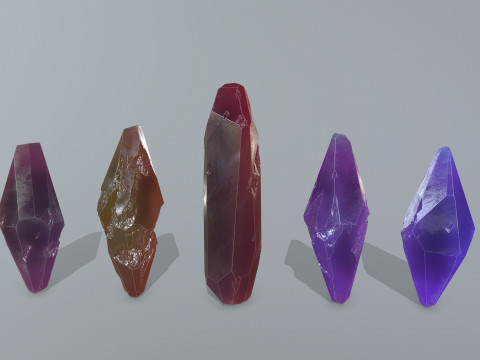 Crystal set 3D 模型