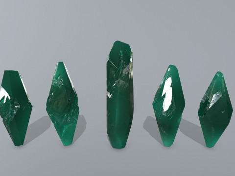 Crystal set 3D Модель