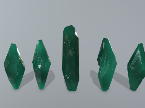 Crystal set 3D 모델