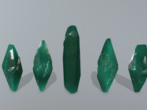 Crystal set 3D 모델
