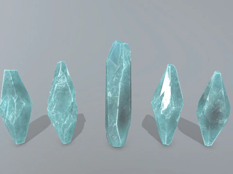 Crystal set 3D Model