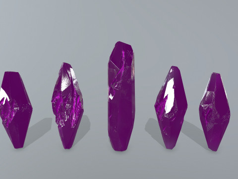 Crystal set 3D Model