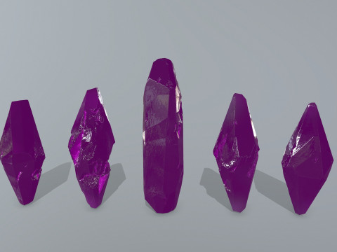 Crystal set 3D मॉडल