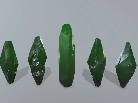 Crystal set 3D Model