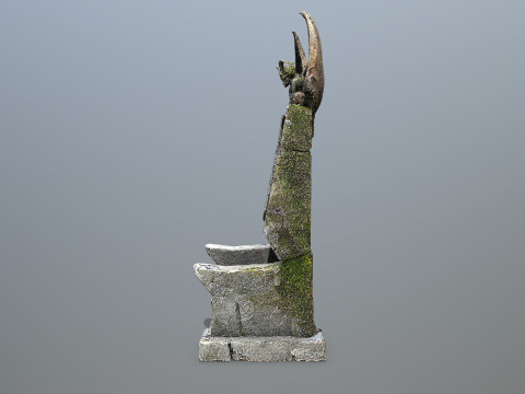 Devil Stone Throne 3D 모델