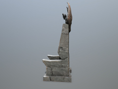 Devil Stone Throne 3D 模型