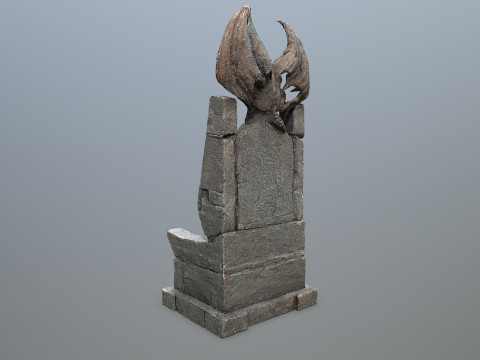 Devil Stone Throne 3D 模型
