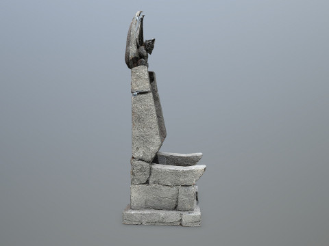 Devil Stone Throne 3D 模型