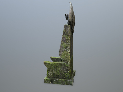 Devil Stone Throne 3D Модель