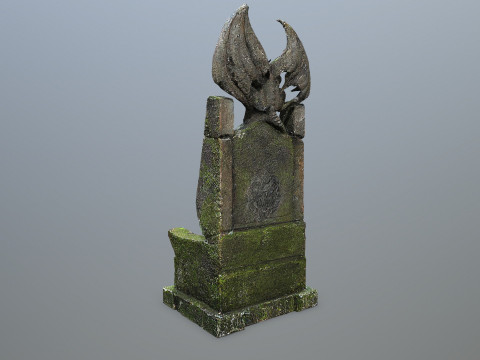 Devil Stone Throne 3D Модель