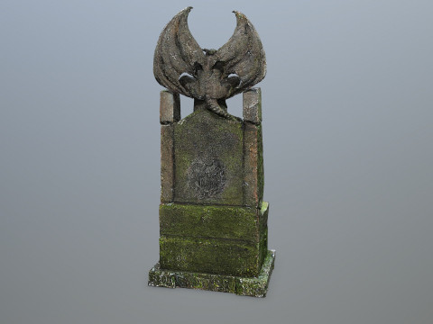 Devil Stone Throne 3D Модель