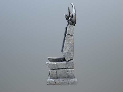 Devil Stone Throne 3D Модель