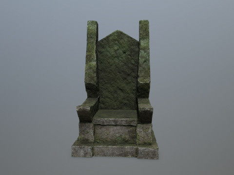 Stone Throne 3D मॉडल