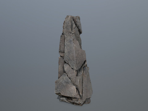 Cliff rocks 3D 모델
