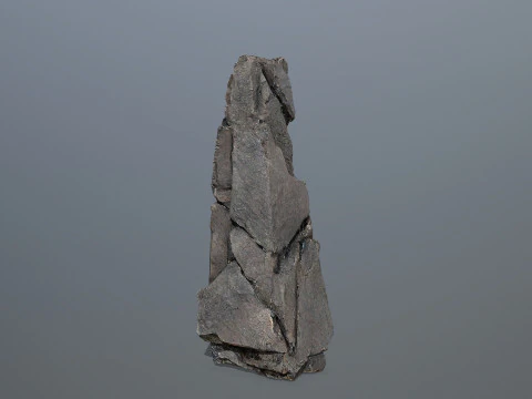 Cliff rocks 3D Model