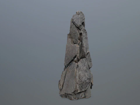 Cliff rocks 3D Model
