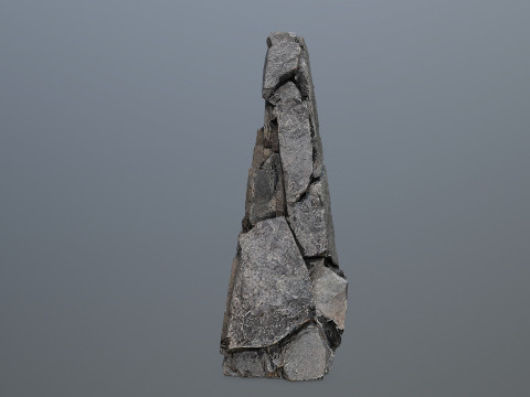 Cliff rocks 3D 모델