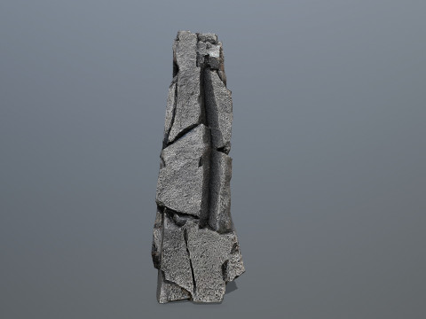 Cliff rocks 3D 모델