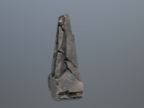 Cliff rocks 3D 모델