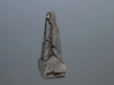 Cliff rocks 3D Model