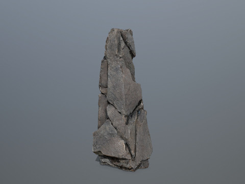 Cliff rocks 3D 모델